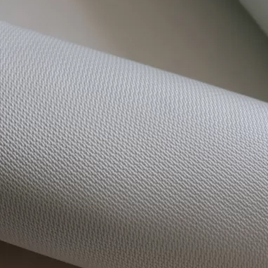 Tissu de verre de satin
